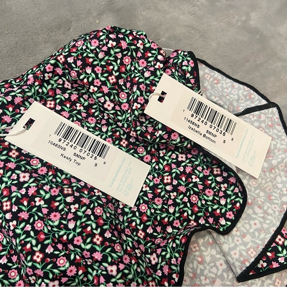 New! SET Frankie’s Bikinis Floral Kealy Izabella bikini Swimsuit NWT 4966 - Picture 10 of 11
